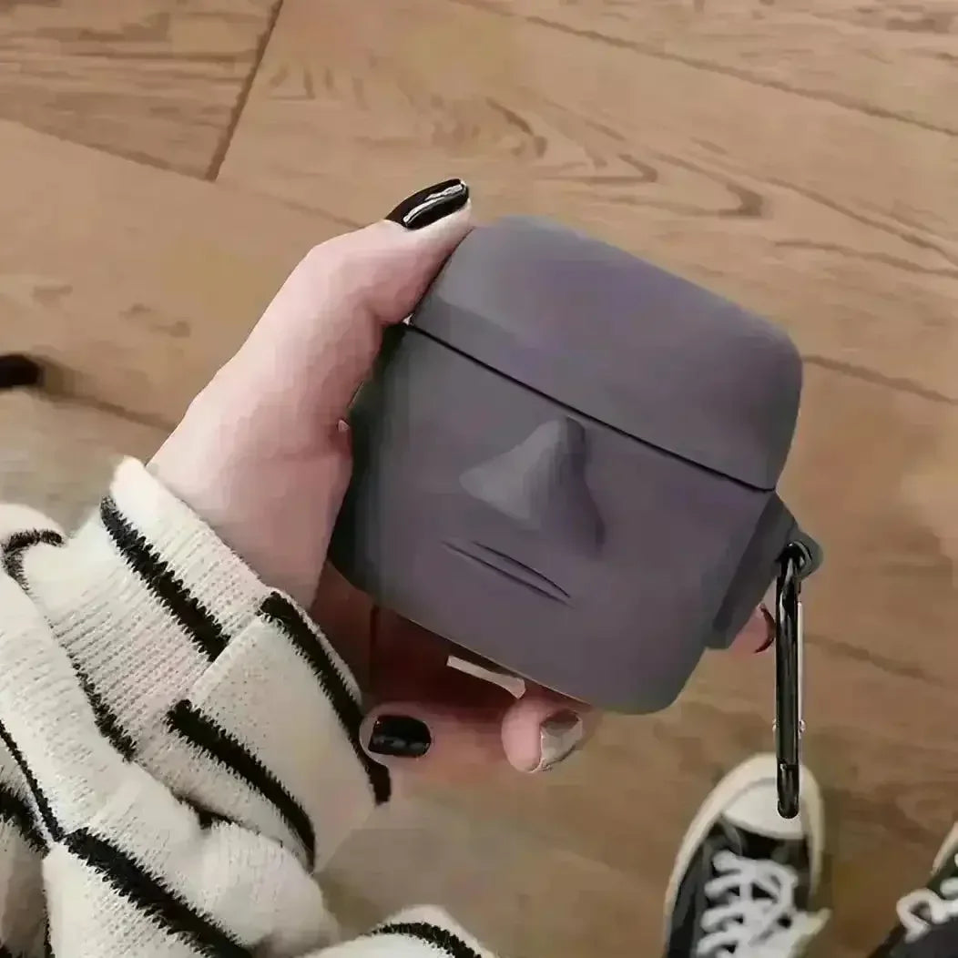 Stone Henge Face Case (For Airpods) - Bear Hugs