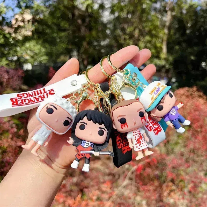 Stranger Things Character Keychain - Bear Hugs