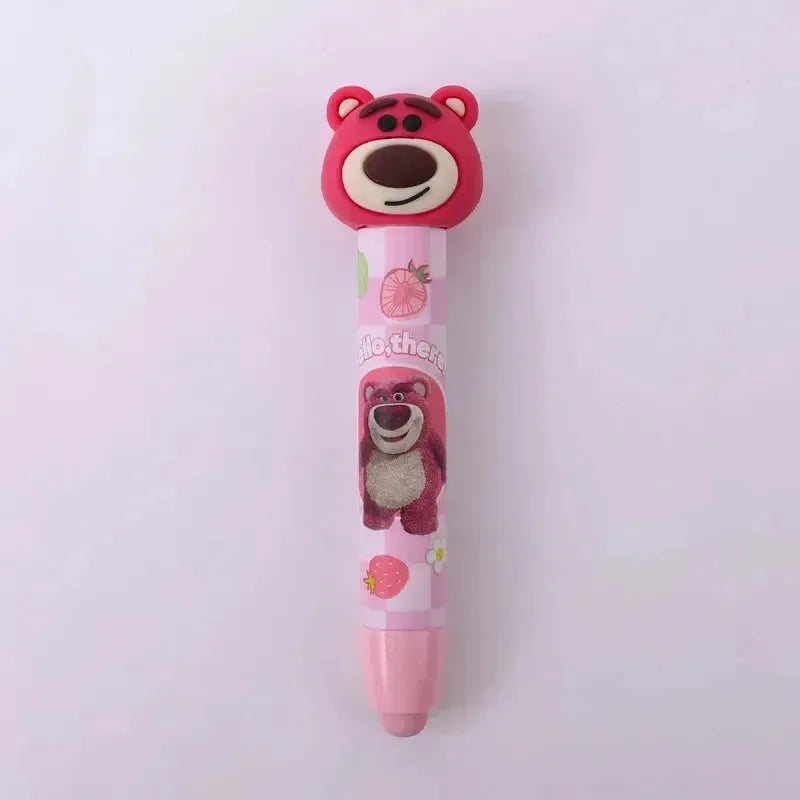 Strawberry Bear Push Eraser - Bear Hugs