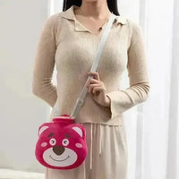 Strawberry Bear Relief Hot Water Bag - Bear Hugs