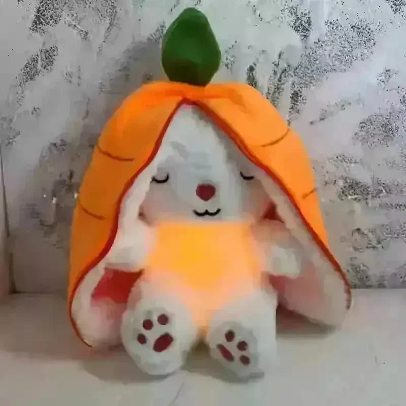 Strawberry Carrot Bunny Breathing Plushie - Bear Hugs