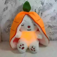 Strawberry Carrot Bunny Breathing Plushie - Bear Hugs