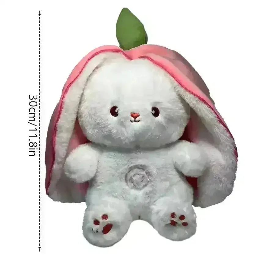 Strawberry Carrot Bunny Breathing Plushie - Bear Hugs