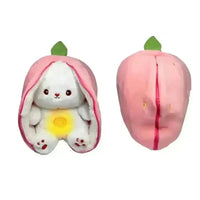Strawberry Carrot Bunny Breathing Plushie - Bear Hugs