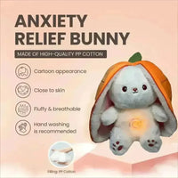 Strawberry Carrot Bunny Breathing Plushie - Bear Hugs
