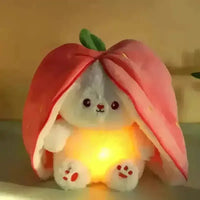 Strawberry Carrot Bunny Breathing Plushie - Bear Hugs