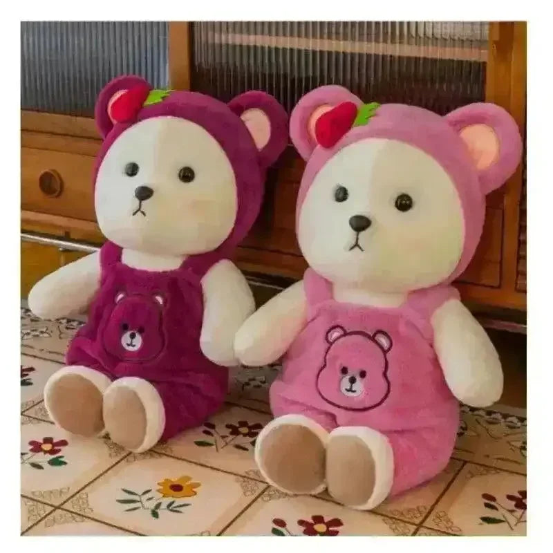 Strawberry Lina Bear Cosplay Plushie - Bear Hugs