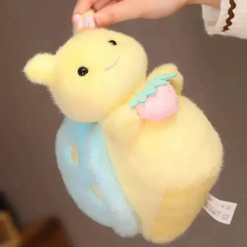 Strawberry Snail Plush Toy (30 cm) - Bear Hugs