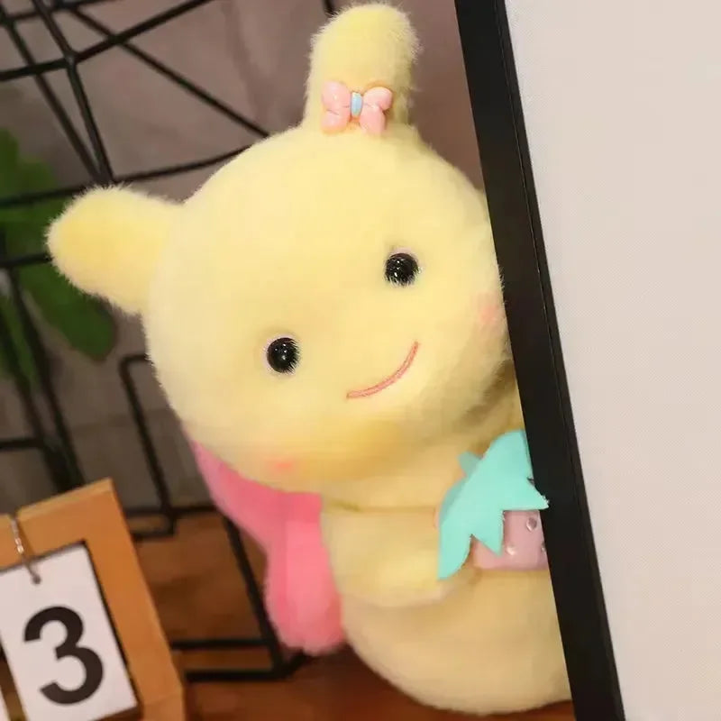 Strawberry Snail Plush Toy (30 cm) - Bear Hugs