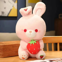 Strawberry Snuggles Rabbit Plush Toy (60 cm) - Bear Hugs