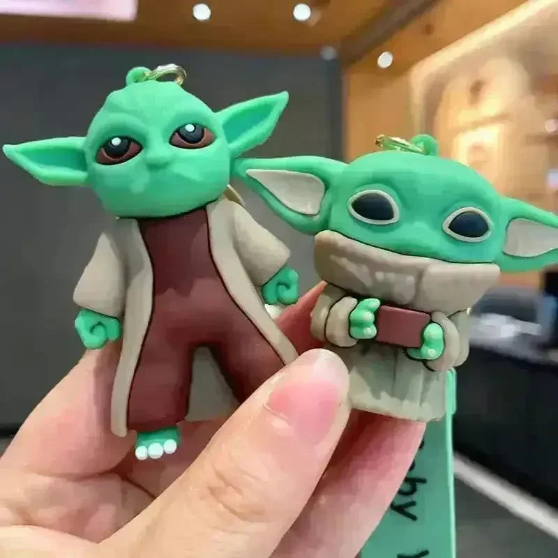 Stunning Baby Yoda 3D Keychain - Bear Hugs