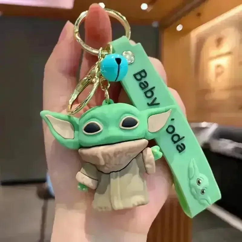 Stunning Baby Yoda 3D Keychain - Bear Hugs