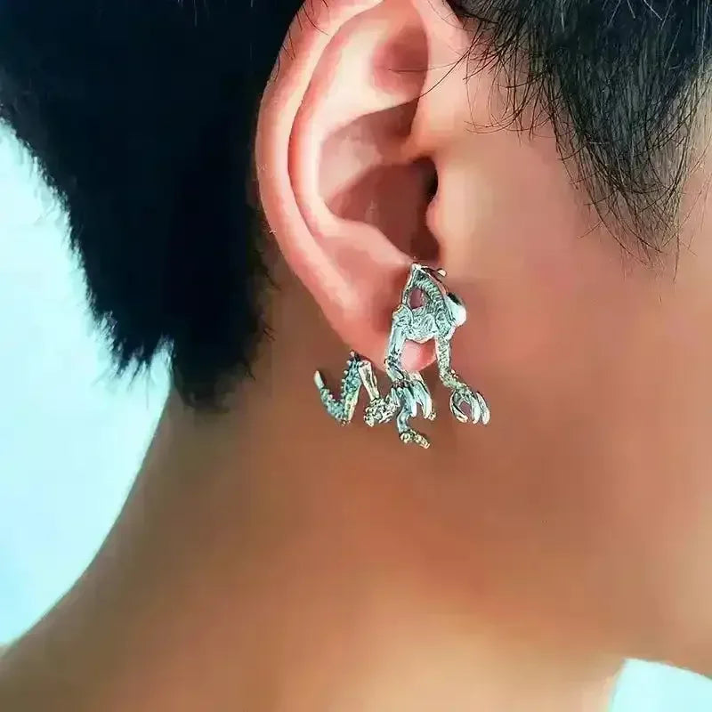 Stylish Alien Shaped Stud Earrings - Bear Hugs
