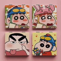 Stylish & Portable Shinchan Compact Mirror - Bear Hugs