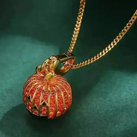 Stylish Halloween Pumpkin Pendant - Bear Hugs