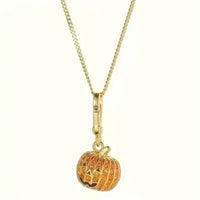Stylish Halloween Pumpkin Pendant - Bear Hugs