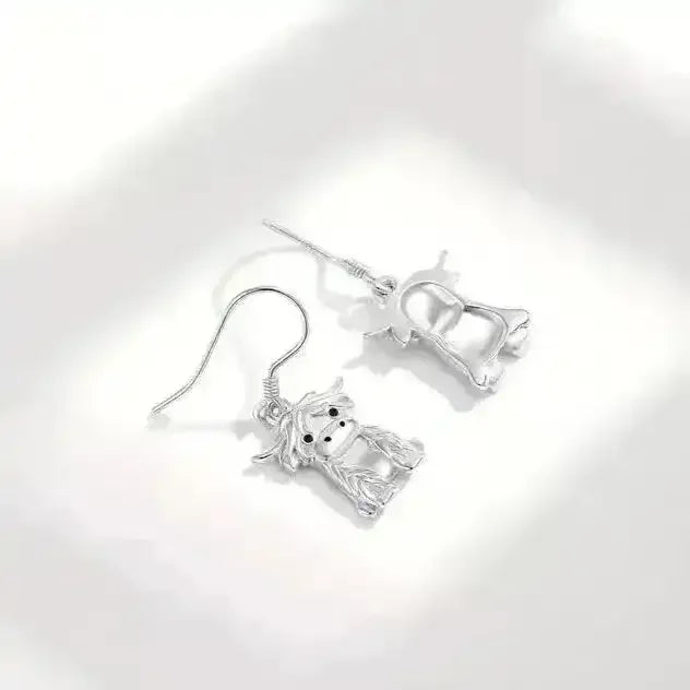 Stylish Yak Dangle Earrings - Bear Hugs