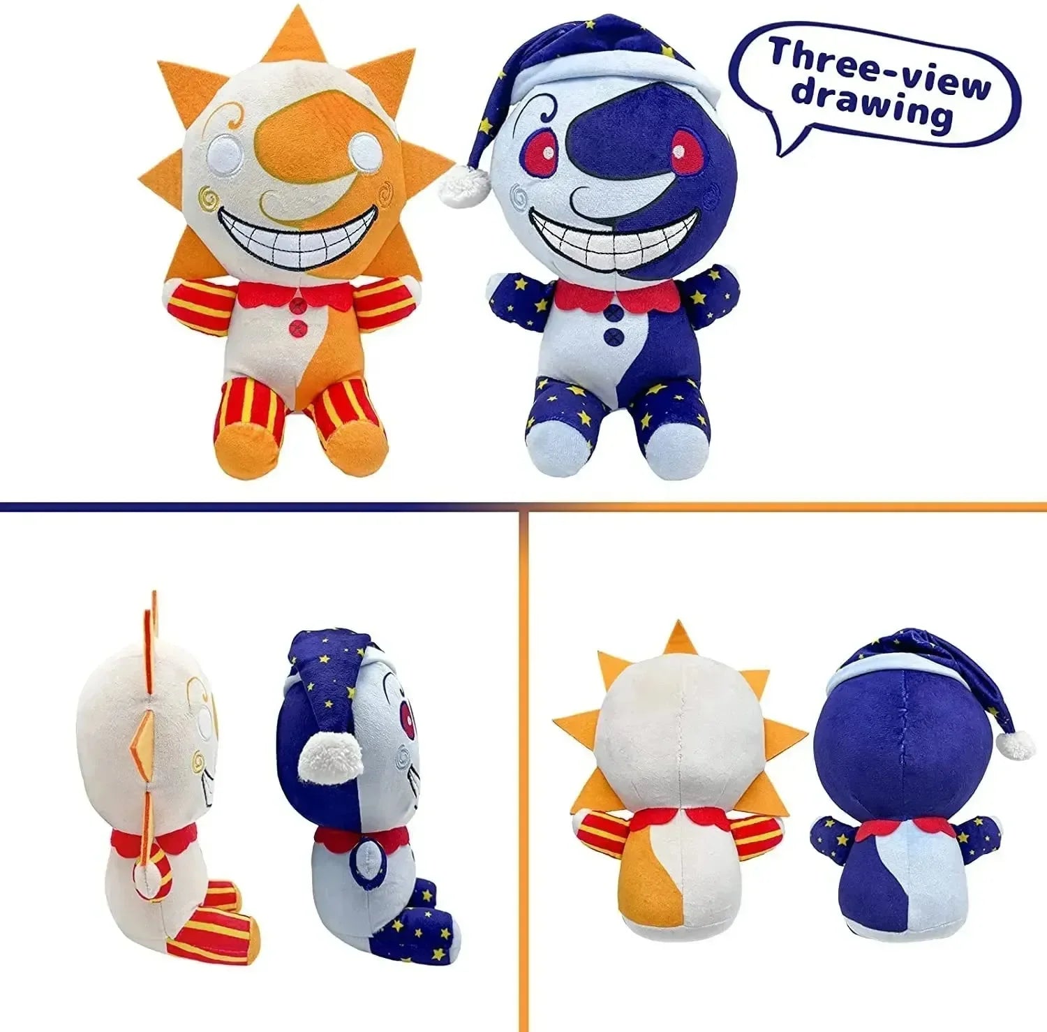 Sundrop FNAF Plush Toy (25 cm) - Bear Hugs