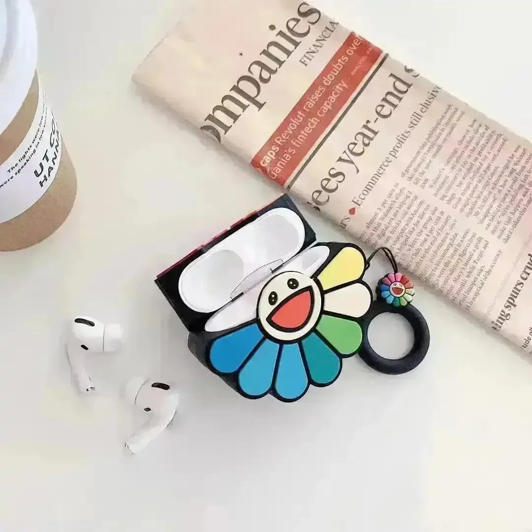 Sunflower Silicon Case (For Airpods) - Bear Hugs