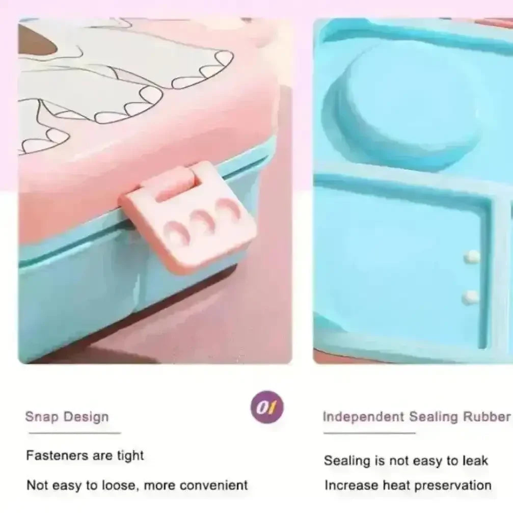 Super Animal 3D Leak-Proof Lunch Box - Bear Hugs