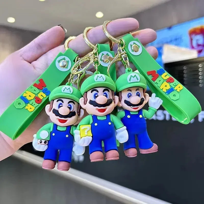 Mario Shell Keychain Super Mario Bros 3D Keychain