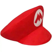 Super Mario Bros Cosplay Cap & Moustache - Bear Hugs