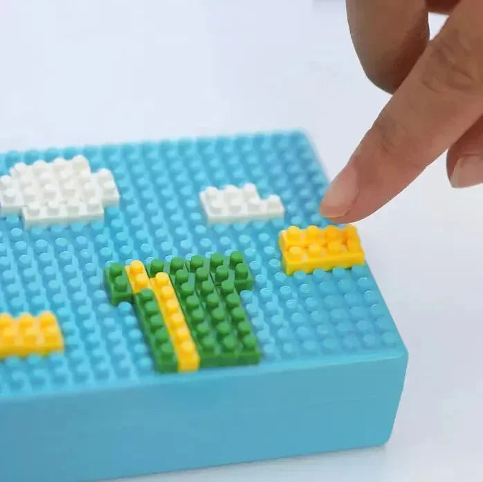 Super Mario Building Blocks Pencil Box - Bear Hugs