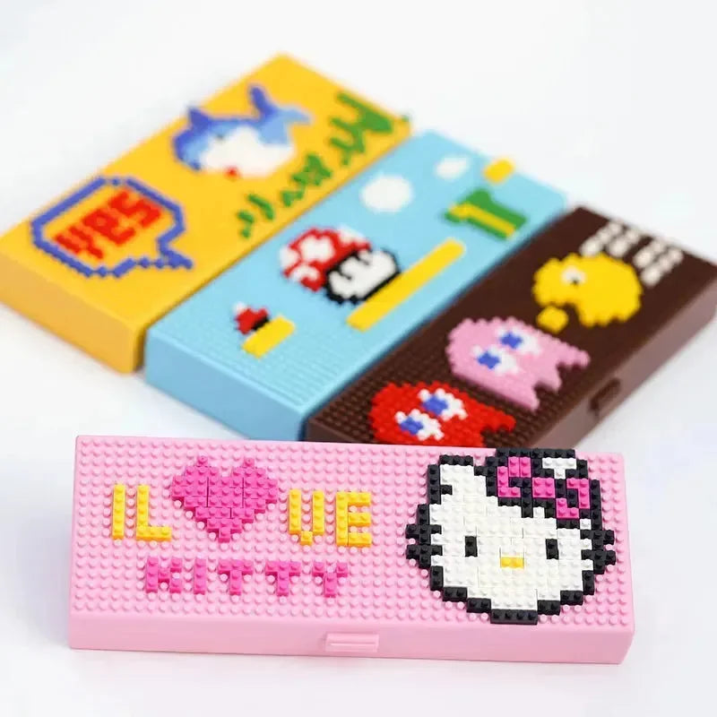 Super Mario Building Blocks Pencil Box - Bear Hugs