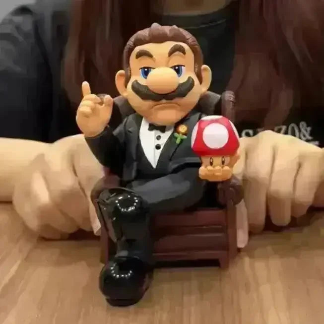 Super Mario The Godfather PVC Action Figure (16 cm) - Bear Hugs