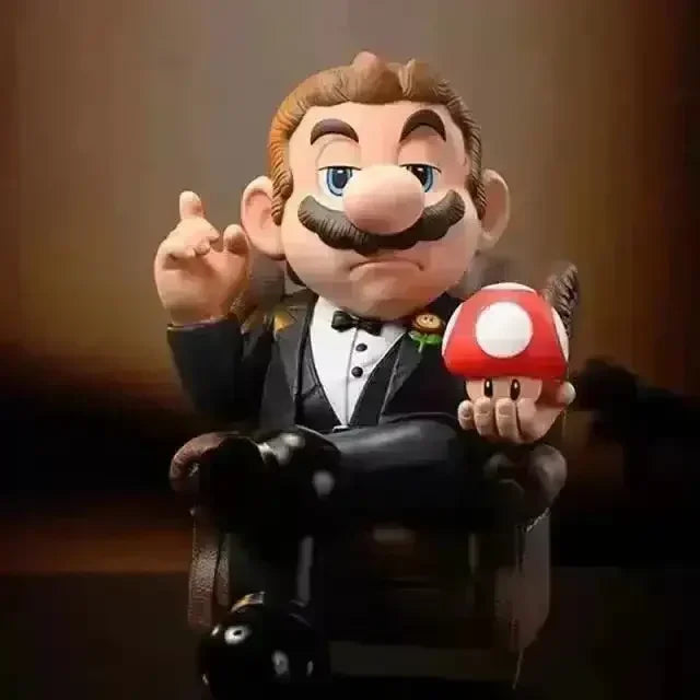 Super Mario The Godfather PVC Action Figure (16 cm) - Bear Hugs