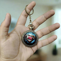 Superman Pocket Watch Keychain - Bear Hugs