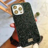 Swarovski Crystal Strauss Case (For iPhones) - Bear Hugs