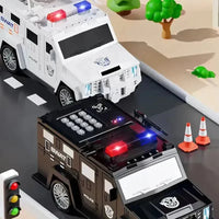 SWAT Cash Truck Piggy Bank - Bear Hugs