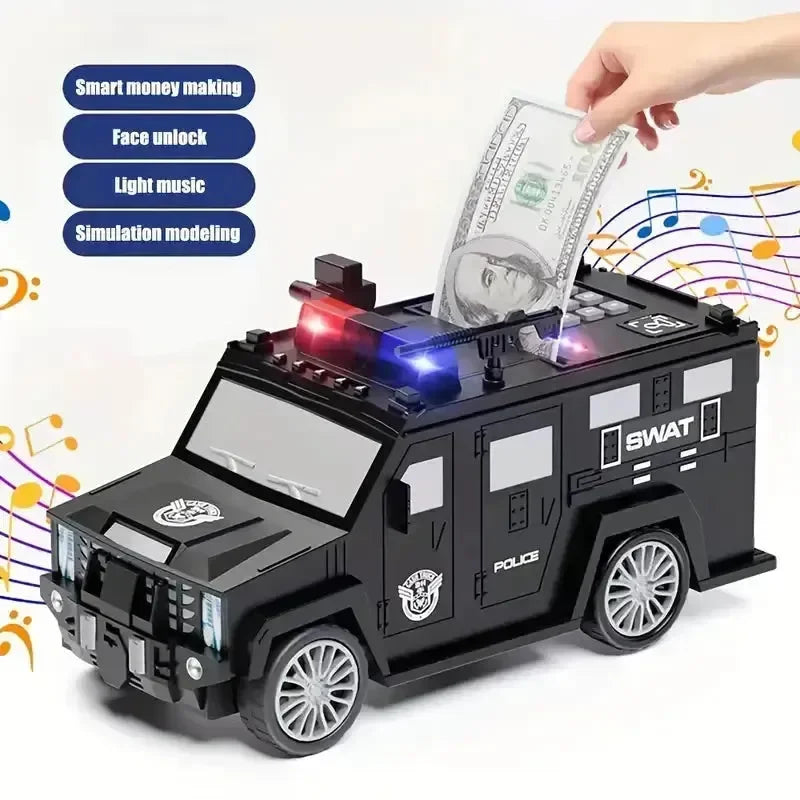 SWAT Cash Truck Piggy Bank - Bear Hugs