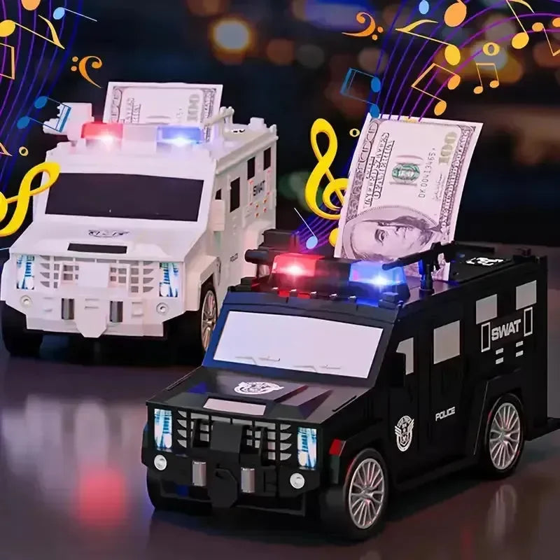 SWAT Cash Truck Piggy Bank - Bear Hugs