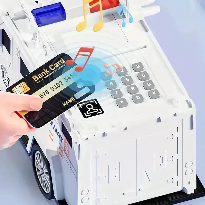 SWAT Cash Truck Piggy Bank - Bear Hugs