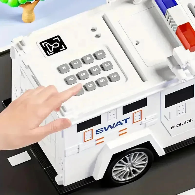 SWAT Cash Truck Piggy Bank - Bear Hugs