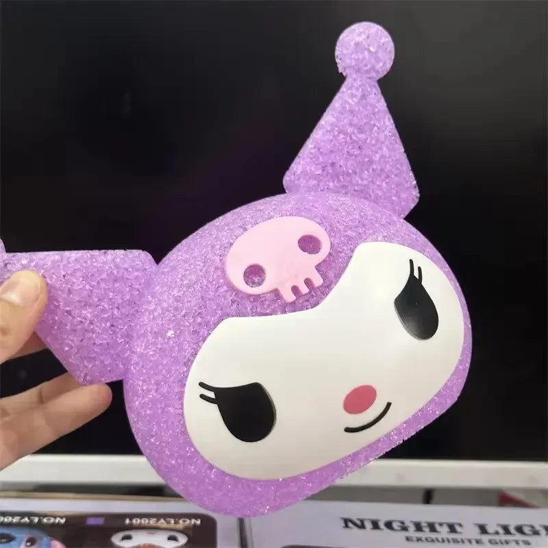 Sweet Dreams Glitter Night Light - Bear Hugs