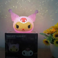 Sweet Dreams Glitter Night Light - Bear Hugs