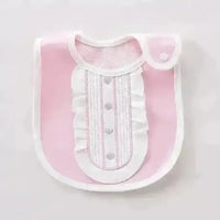Tailored Collar Children's Waterproof Bib - Bear Hugs