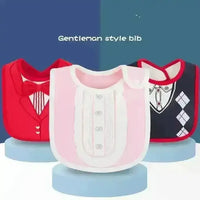 Tailored Collar Children's Waterproof Bib - Bear Hugs