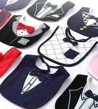 Tailored Collar Children's Waterproof Bib - Bear Hugs