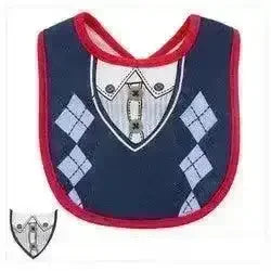Tailored Collar Children's Waterproof Bib - Bear Hugs