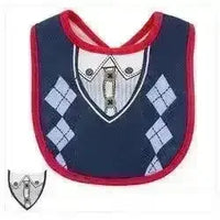 Tailored Collar Children's Waterproof Bib - Bear Hugs