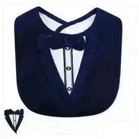 Tailored Collar Children's Waterproof Bib - Bear Hugs