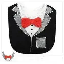Tailored Collar Children's Waterproof Bib - Bear Hugs