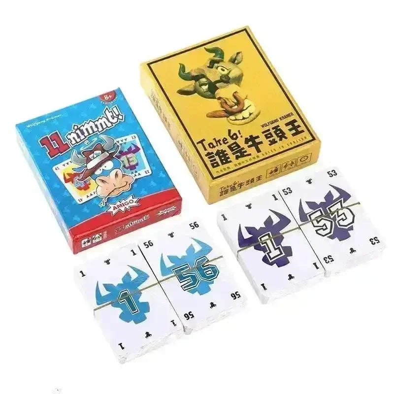Take 6 and 11 Nimmt Card Game | Bestselling Fun Strategy Family Game