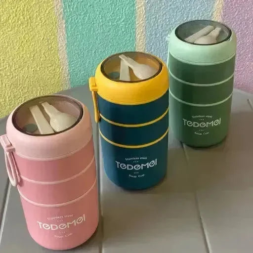 TeDeMEI Insulated Lunch Box - Bear Hugs