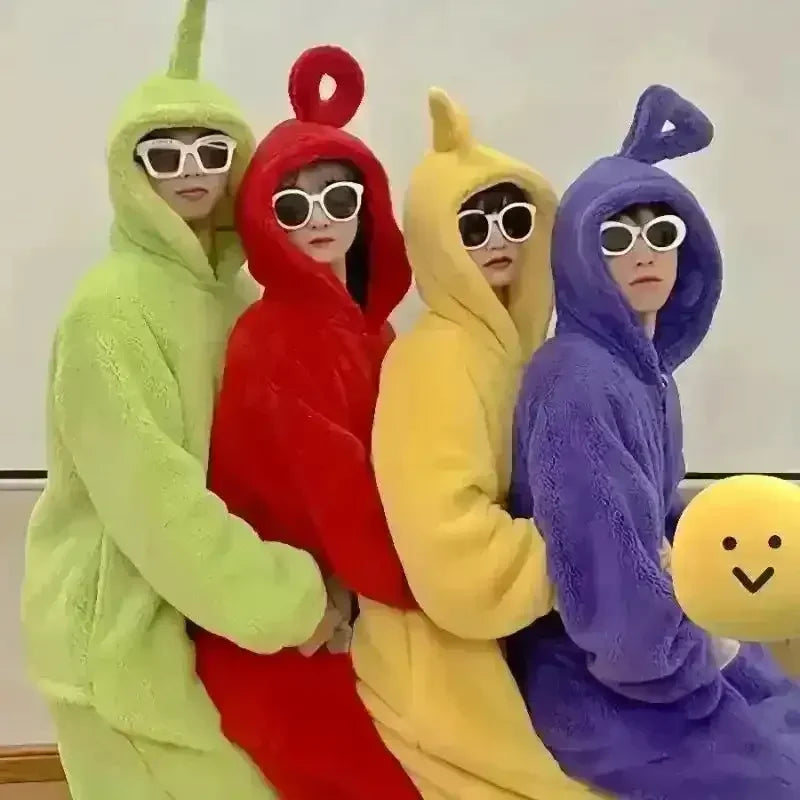 Teletubbies Adult Onesie Pajama Suit - Bear Hugs