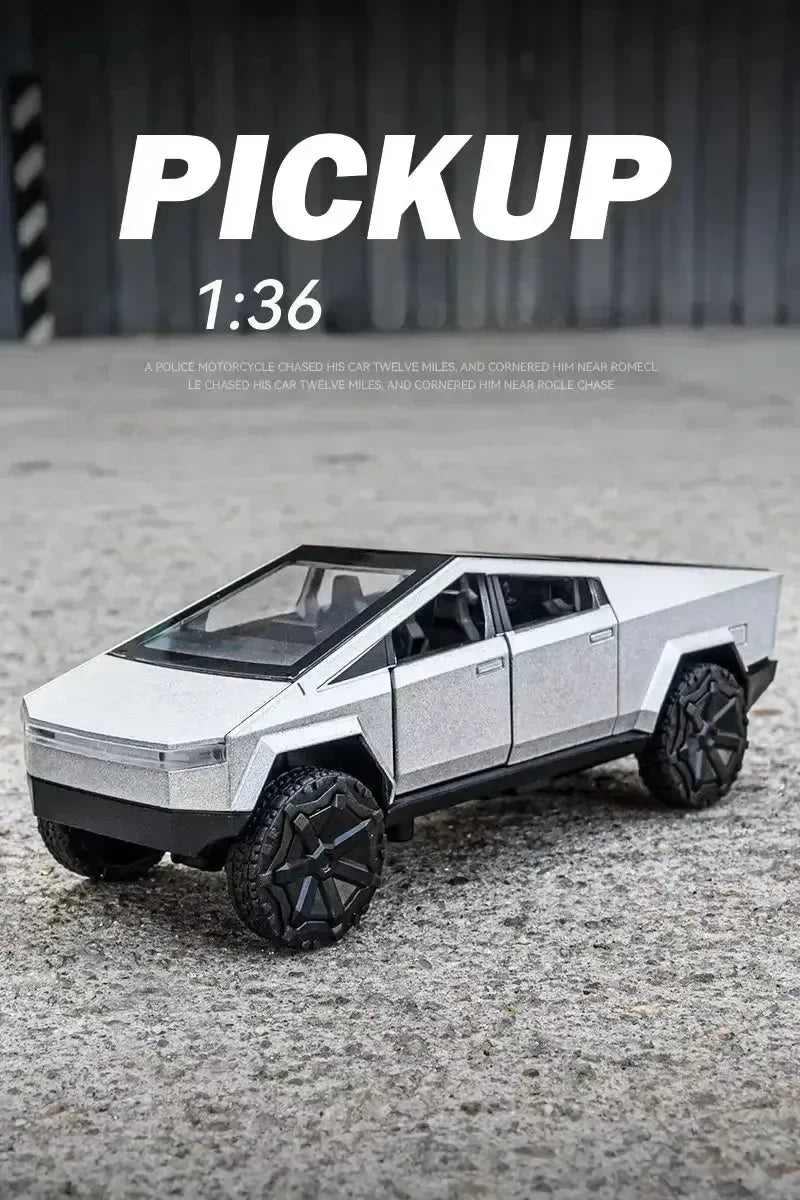 Tesla Cybertruck Diecast 1:36 Scale Model - Bear Hugs
